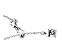 minkissy Collier Créatif Pendentif De Cou Chaîne Bijoux Décoration Ornement Cadeau Gâteau Machine Personnalisé Style Unique Proches Pâtissiers Boulangers Desserts