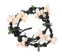 minkissy Collier De Fleurs De Remise De Diplôme Acrylique Collier Hawaïen Coquillages Accessoire Pour Fête Luau