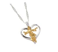 minkissy Collier Lettre D'Amour Collier Baroque Chaîne Jésus Chaîne De Clavicule Bijoux Bijoux Fantaisie Collier Jésus Collier Croix Collier Gothique Collier Pendentif Prière