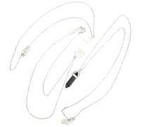 minkissy Collier Pendentif Hexagonal Cristal Avec Lune Et Étoile Collier Multicouche Léger Pour Femmes Et Adolescentes Cadeau Mode Fête Des Mères Et Anniversaires