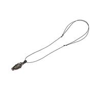 minkissy Collier Pendentif Labradorite Naturelle Bijoux de Cou Créatifs et Élégants Accessoire pour Look Chic et pour Saint Valentin