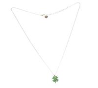 minkissy Collier Trèfle à Quatre Pierre De Lune Naturelle Et Cuivre Chance Bijoux Pour Femmes Et Fille