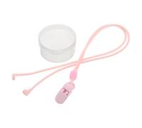 minkissy Cordon Anti-perte pour Appareils Auditifs en Silicone Rose à Double Attache Sécurisée avec Stabilité Renforcée pour Personnes Âgées et Enfants Lors d'Activités