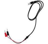 minkissy Cordon de Test Bnc vers Fiche Banane Rotative en Cuivre Pur, Câble de Connexion 1 M et Équipements de Laboratoire, Accessoires Électriques Polyvalents, Mesure Précise