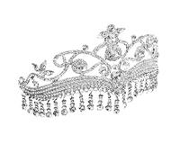 minkissy couronne de diadème pour les femmes bijoux de cheveux tiare casque de diamant hair charms couronne de mariage diadème de mariée en cristal diadème de mariage
