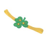 minkissy Couronne De Fleurs Bandeau Trèfle Vert Accessoires Saint-patrick Costume Danse Irlandaise Couronne Trèfle Chapeau Saint-patrick Fête Saint-patrick Bandeau Femmes Saint-patrick