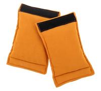 minkissy Coussinets de Poignée en Tissu Doux et Épais pour Béquilles D’avant-bras, Couleur Jaune Moutarde, Protection Confortable pour Cannes Aisselles, Lot de 2, Accessoires de Mobilité