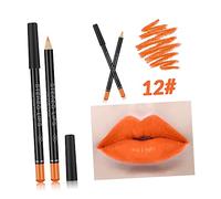 minkissy Crayon à èvres Mat Waterproof 12 Teintes De Maquillage Crayon à èvres Mat Pour Un Fini Parfait Et Longue Tenue Kit De Maquillage Professionnel