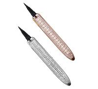 minkissy Crayon Eye-liner Diamant Avec Autocollants 2 Pièces Et Estompe - Pour Femme