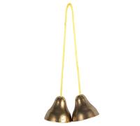 minkissy Cymbales Vintage Laiton Robuste pour Performance Musicale Instrument de Percussion Compact et Cloche à Main pour Débutants et Adultes pour Yoga et Méditation