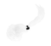 minkissy D'avocat Perruques De Juge Perruques D'halloween Juge Costume De Perruques Pour Hommes Costume D'avocat Juge Perruques De Costumes Plastique Blanche