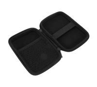 minkissy de Rangement Étui de Rangement pour Moniteur de diabétique Couvercle du Lecteur de glycémie de Patients diabétiques de mètre Flanelle Black