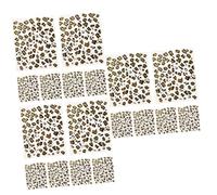 minkissy Décoration Visage Leopard 18 Feuilles Tatouage Léopard Stickers Films De Transfert D'animaux Décor De Transfert De Transfert Délicat Décalcomanies De Transfert adultes Papier De Transfert