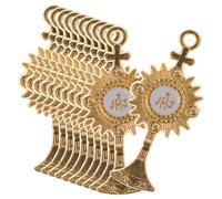 minkissy Décorations Religieuses Lumineuses pour Gâteaux - Lot de 20 Ornements « Lumière Sacrée » Vintage - Accessoires Religieux Festifs pour Fête D’église et Communion, Décorations Non