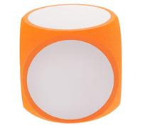 minkissy Dés Ronds Mousse Soi-même Dés Mousse Vierges Grands Jeu Portable Jouet De Bricolage