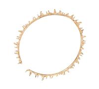 minkissy Diadèmes Couronnes à Épines pour Femmes Coiffes de Déguisement avec Détails Dorés Faits Main Accessoires de Cheveux pour Cosplay et Fêtes