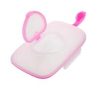 minkissy Distributeur Lingettes Portable Forme de Cœur Étui et Recharge Facile pour Voyage à Couches et Voiture Accessoire Pratique