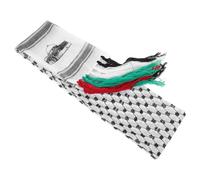minkissy Écharpe Arabe pour Femmes Foulard avec Franges Foulard Respirant pour Prière et Usage Accessoire Style Traditionnel et Moderne