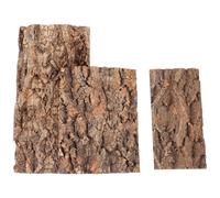 minkissy Écorce Décorative pour Terrarium Reptiles 3 Pièces Matériaux Sûrs Résistants sans Pollution Décor Naturel pour Aquarium Habitat Lézard Grimpant