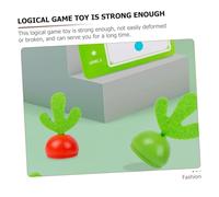 minkissy Éducatif Bois pour Garçon Fille Jeu de Mémoire Logique Puzzle Éducatif et Sûr pour Éveil Garçon Fille Ans