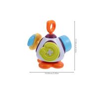 minkissy Éducatif Multifonction pour Tout-Petits Planche Sensorielle Colorée et Légère Balle de Préhension et Puzzle Éveil pour Apprentissage Précoce et Développement des Sens Cadeau