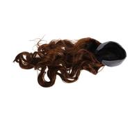 minkissy En Fibre Synthétique Résistante À La Chaleur Cheveux Bouclés Et Ondulés Bandeau Aspect Naturel Postiche Ample Pour Femmes