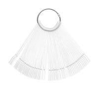 minkissy Ensemble De 200 Modèles De Nail Art En Forme D'éventail Présentoir Pour Conseils D'entraînement Pour Vernis À Et Vernis Gel
