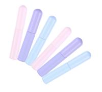minkissy Ensemble De 6 Pinceaux À Lèvres En Silicone Dont Un Pinceau À Lèvres Des Outils De Maquillage Et De Beauté