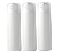 minkissy Ensemble De Flacons De Toilette Rechargeables De Voyage Flacon De De 120 Ml D'émulsion À Pompe Pour Maquillage Contenants Vides Portables Boucle Blanche