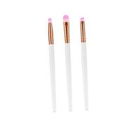 minkissy Ensemble De Pinceaux De Maquillage À Laspect Naturel 3 Pièces Manche En Bois Et Poils En Nylon Pour Un Usage Quotidien T-03-005