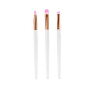 minkissy Ensemble De Pinceaux De Maquillage Blush Manche En Bois 3 Pièces Poils En Nylon Pour Femme Usage Quotidien Pour Votre Petite Amie Ou Vos Dames T-03-005