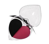 minkissy Ensemble D'éponges De Maquillage 2 En 1 Heart Sponges Pour Maquillage Et Sec Fond De Teint Estompeur Cosmétiques Doux Rebondissant Matériau Sûr