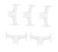 minkissy Ensemble Doutils De Tatouage Pour Sourcils 5 Pièces Modèle De Mise En Forme Des Sourcils Échelle De Mesure Asymétrie