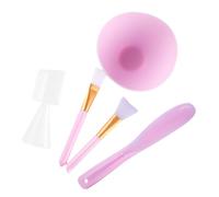minkissy Ensemble Doutils Pour Bol À Masque Bol À Masque En Silicone Tasse À Mesurer Pour Le Visage Kit Doutils Pour Femmes