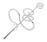 minkissy Épingle à Cheveux En Métal Baguettes De Cheveux Chinois Baguettes De Cheveux En Métal Accessoires De Cheveux Chinois Pour Femmes Épingle à Cheveux Chinoise Cuivre Silver