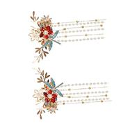 minkissy Épingle À Cheveux Pompon Motif Libellule Accessoires Pour Cheveux Pour Femmes Facile À Porter Convient Aux Cérémonies Quotidiennes