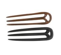 minkissy Épingles À Cheveux Chinoises Traditionnelles - 2 Fourchettes En Bois De Santal Style Français Vintage Parfaites Pour Les Chignons