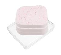 minkissy Éponge Exfoliante Multifonction pour Visage en Pva Légère Structure Épaissie, Nettoyant Portable pour Soins et Nettoyage Quotidien Peau
