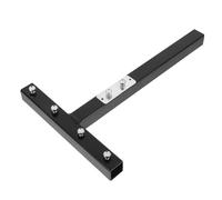 minkissy Équerre pour Panier Métallique Facile à Installer en Acier Inoxydable Noir , Support Polyvalent Accessoire Robuste pour Rangement Industriel