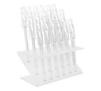 minkissy Étagère De Rangement Pour Nail Art 32 Emplacements Compacte Support De Bureau Multifonction Pour Salon De Manucure Usage Professionnel Et Présentation De Faux Ongles