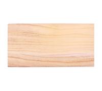 minkissy Étagère Rectangulaire en Bois Massif Planches Épaisses, Surface Lisse et Polie Double Face, Polyvalente pour Cuisines et Salles de Bain, Supporte de Lourdes Charges
