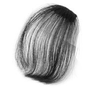 minkissy Extensions de Cheveux Postiches Franges à Clips Extensions Clips Cheveux Naturels Noir Caractères