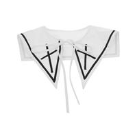 minkissy Faux Cols Blancs Pour Femmes Cols Amovibles Décoratifs De Chemise Rétro Confortables Et Faciles à Nettoyer Adaptés à Diverses Tenues