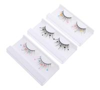 minkissy Faux Naturels À Paillettes Lot De 3 Idéal Pour Les Femmes Facile À Appliquer Ajoute Du Volume Et De La Longueur À Vos