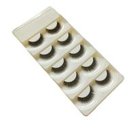 minkissy Faux Tendance 5 Paires Extensions De Naturels Et Duveteux Pour Femmes Pour Un Usage Quotidien