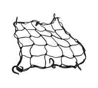 minkissy Filet de Chargement de Pont de Bateau 40 x 40 cm en Nylon Noir avec Crochets, pour Sit on Top Kayak, Facile à Retirer, sans Outil, pour Voyages et Aventures en Plein air