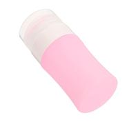minkissy Flacon Voyage Silicone Rose Bouteille De Rangement Lotion Portable Petite Bouteille Cosmétique Anti-fuite Pour Shampooing Et Crème Déplacement