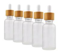 minkissy Flacons De Toilette De Voyage - 5 Flacons Compte-gouttes Givrés Pour Parfum Flacon Distributeur Dhuile