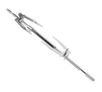 minkissy Fourchette à Poulet Rôti Régulable en Acier Inoxydable 1 Pièce pour Friteuse à Air Support Stable et Démontable pour Barbecue Cuisson en Plein Air Accessoires Cuisine