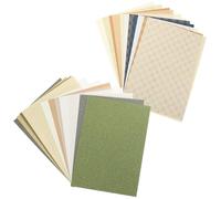 minkissy Fournitures de Scrapbooking 23 Feuilles de Papier Décoratif Épais pour Album Photo et Activités Manuelles, Papier pour Journal Intime et Décoration Maison
